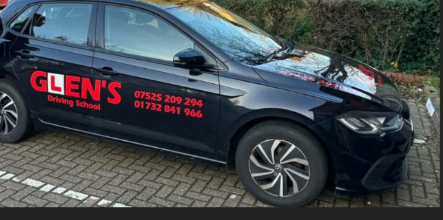 Glen's Driving School tuition car